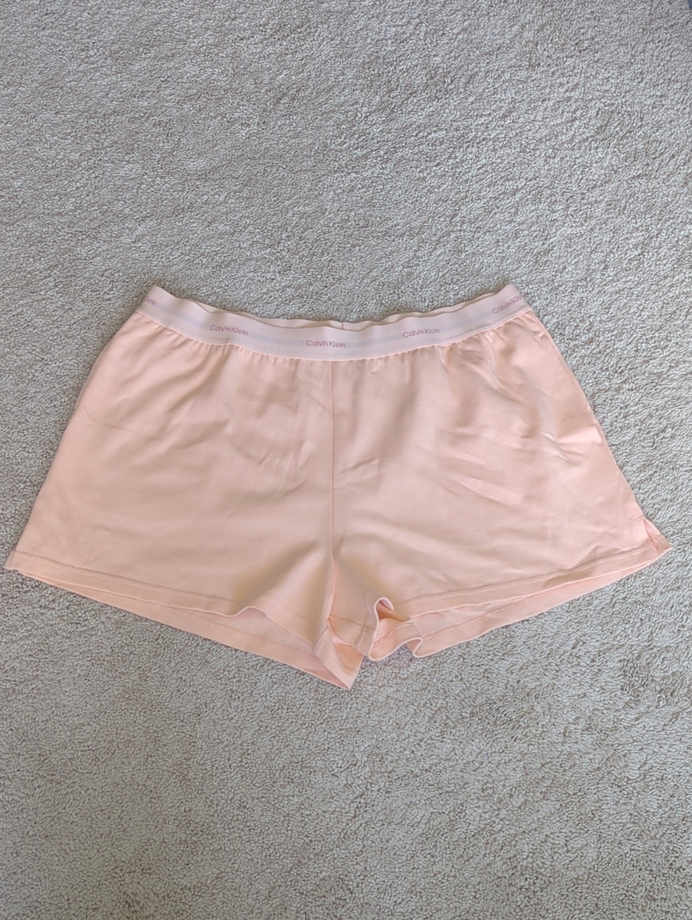 Calvin Klein Light Peach Lounge Shorts